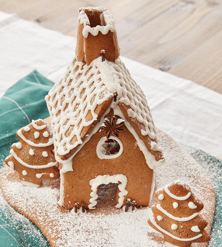 Lebkuchenhaus Anleitung