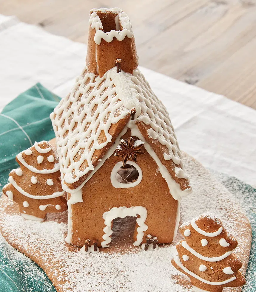 Lebkuchenhaus Anleitung