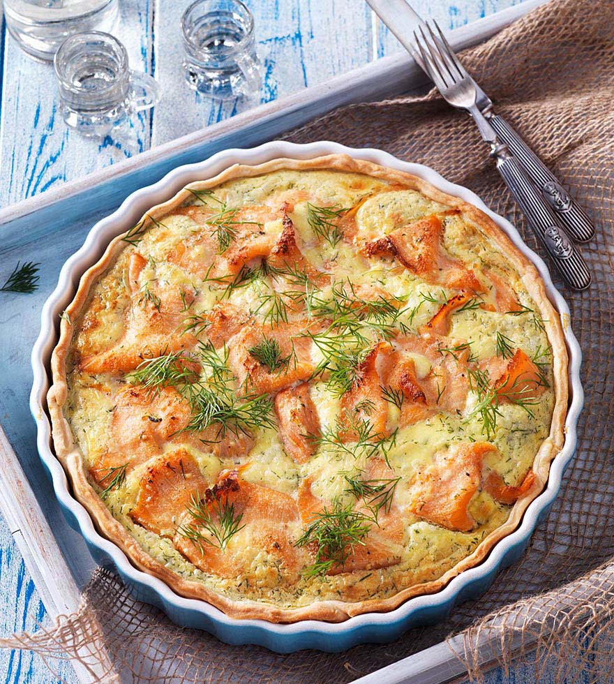 Räucherlachs Quiche Tante Fanny
