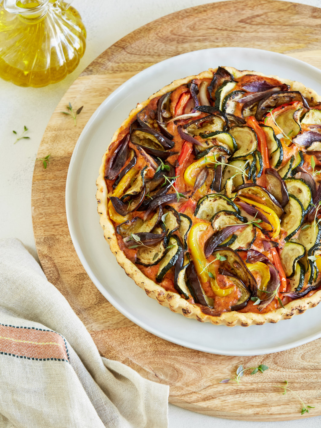 Ratatouille Quiche Rezept