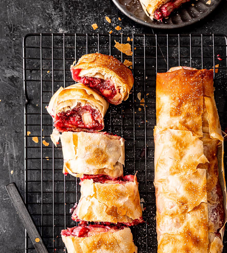 Rhabarberstrudel