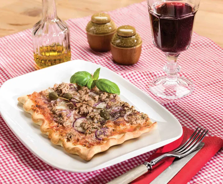 Thunfisch-Pizza Rezept Tante Fanny