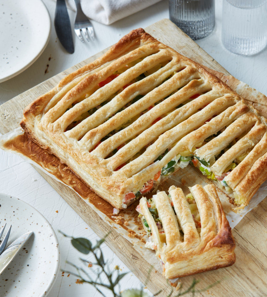 Vegane Wintergemüse-Jalousie
