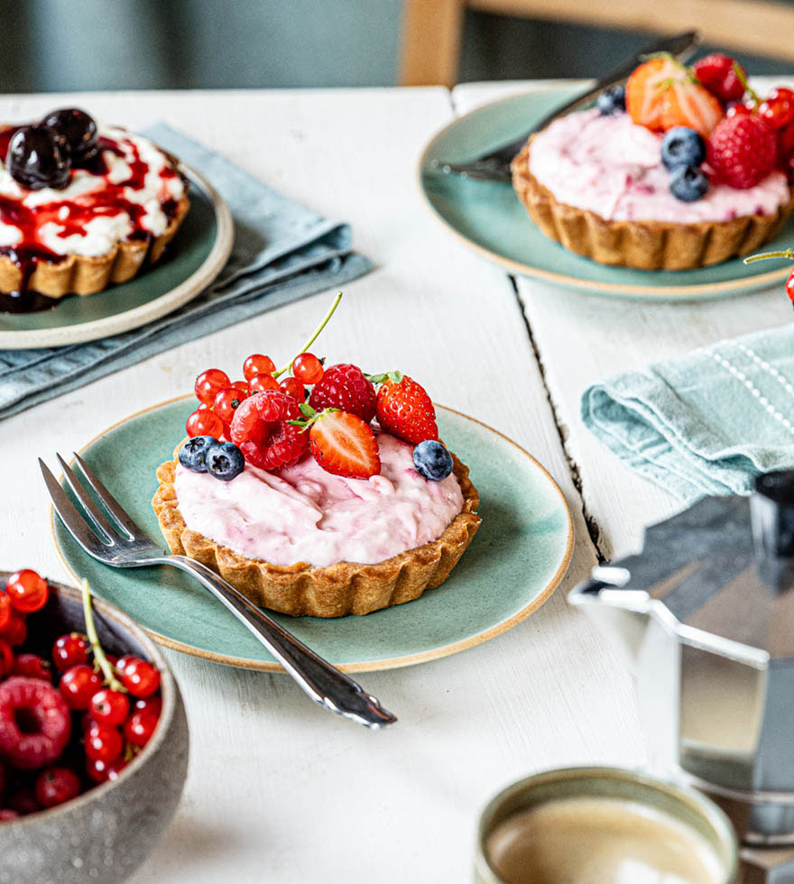Fruchtige Tartelette-Variation