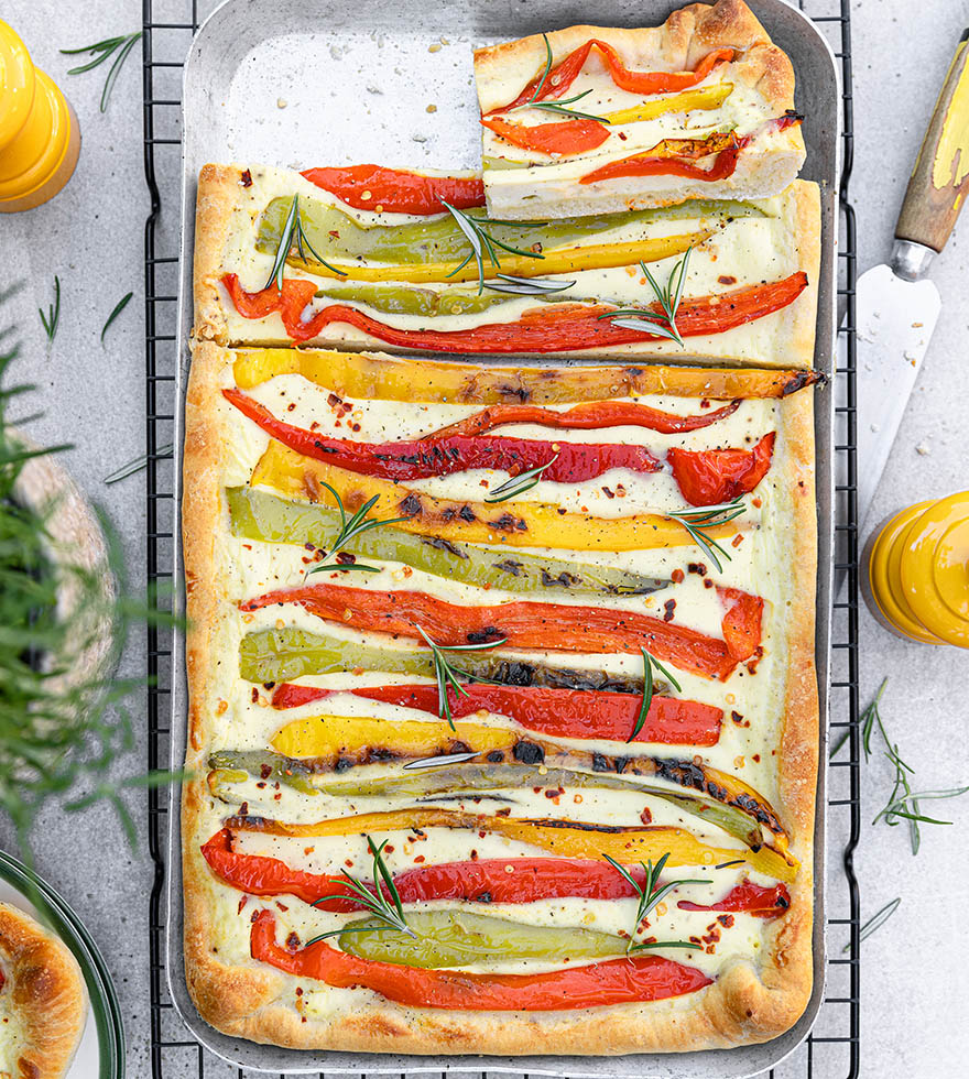 Wähe mit Spitzpaprika