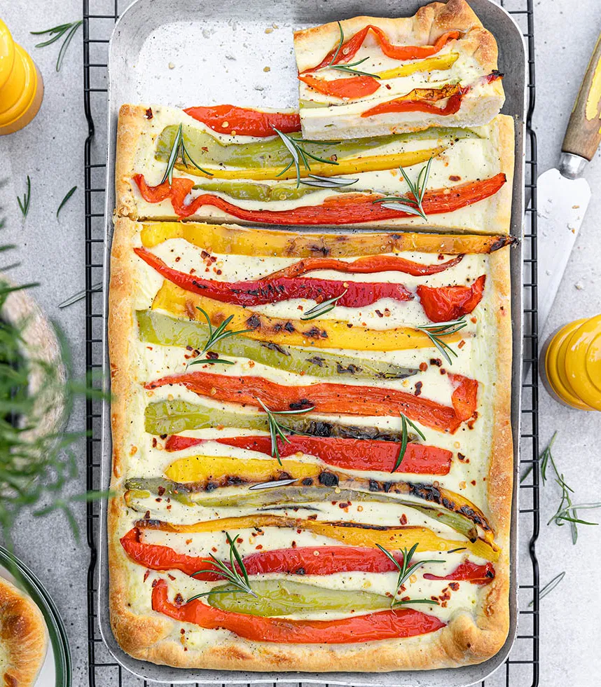 Wähe mit Spitzpaprika