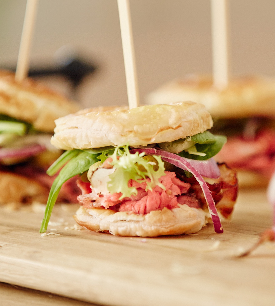 Roastbeef-Burger