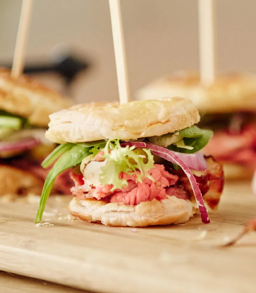 Roastbeef-Burger