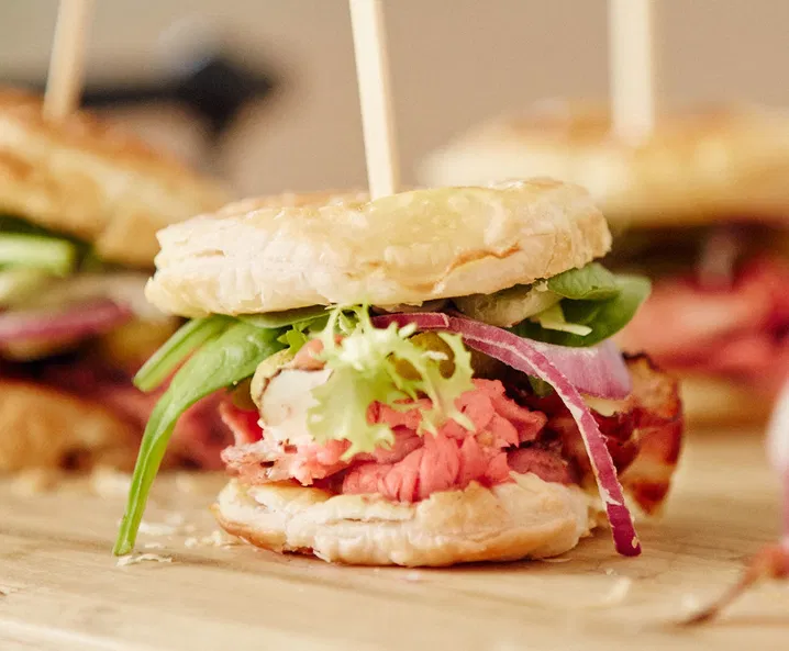 Roastbeef-Burger