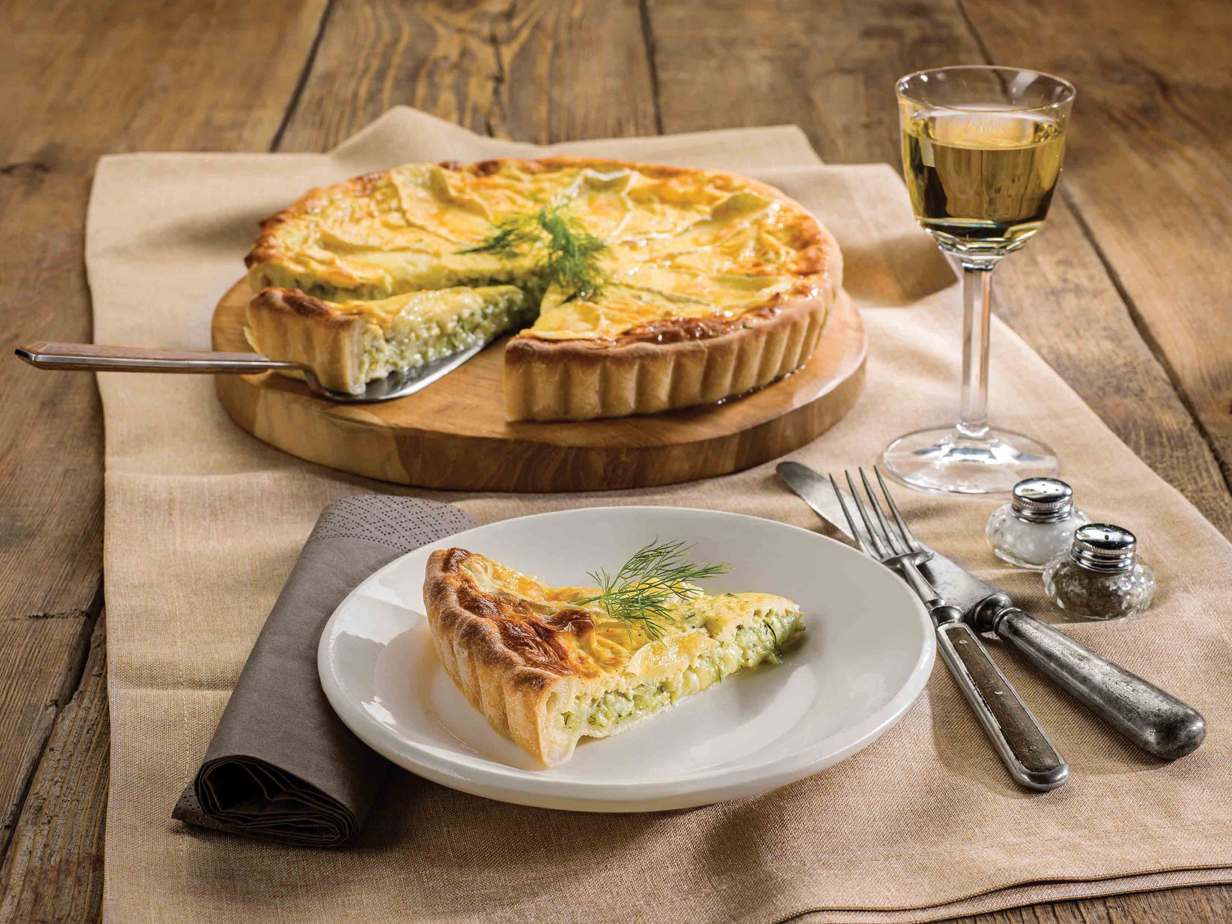 Quiche mit Zucchini und Camembert- Tante Fanny