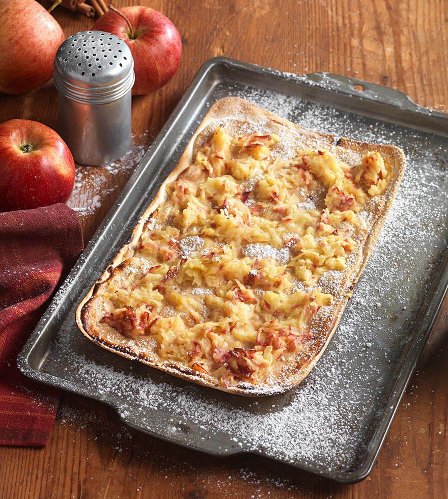 Apfel-Zimt Flammkuchen Tante Fanny