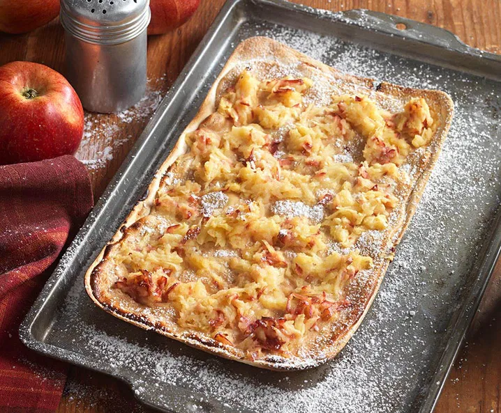 Apfel-Zimt Flammkuchen Tante Fanny