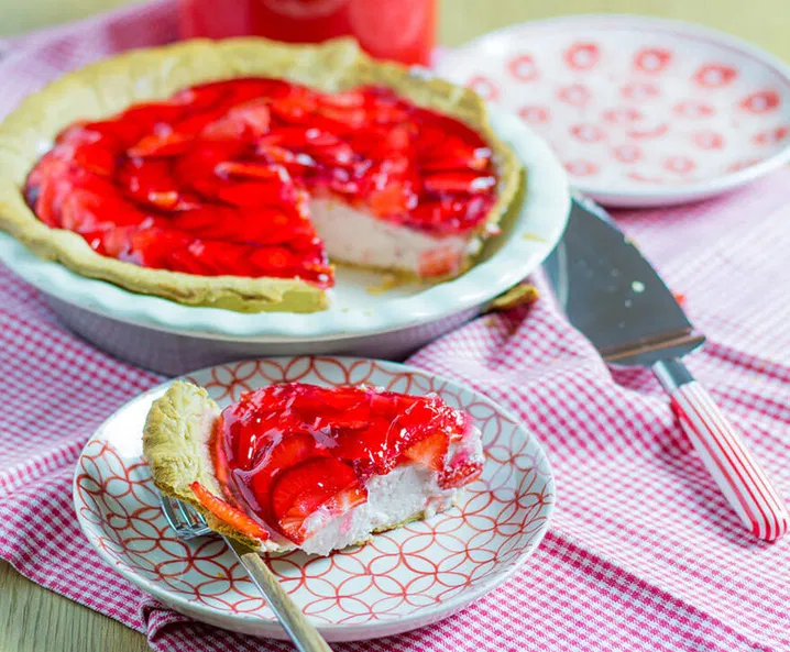 Mascarpone Erdbeer Cheesecake Tante Fanny