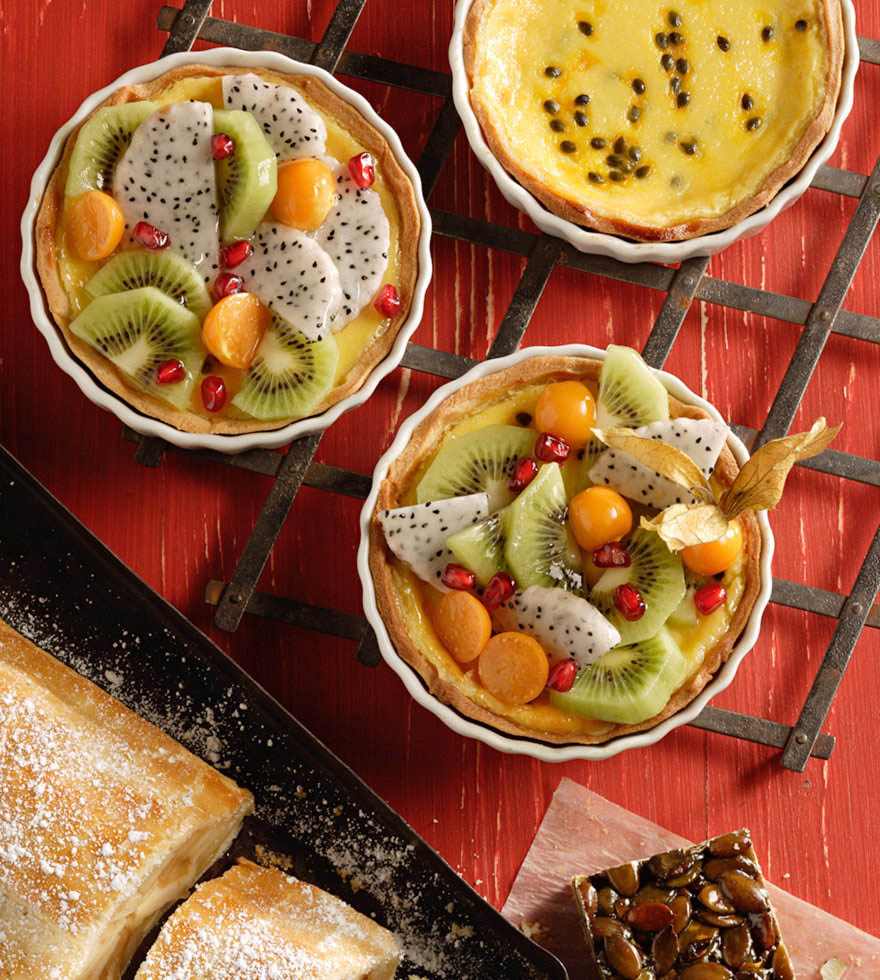 Tartelettes mit Passionsfrucht Tante Fanny