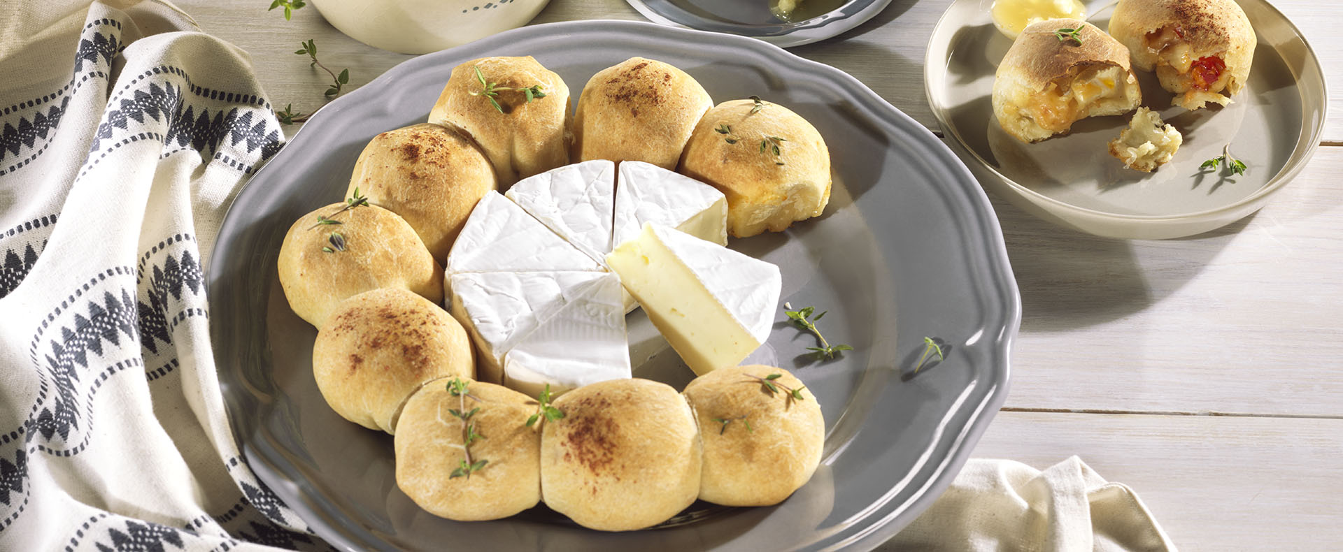 Pizzabällchen mit Camembert - Tante Fanny