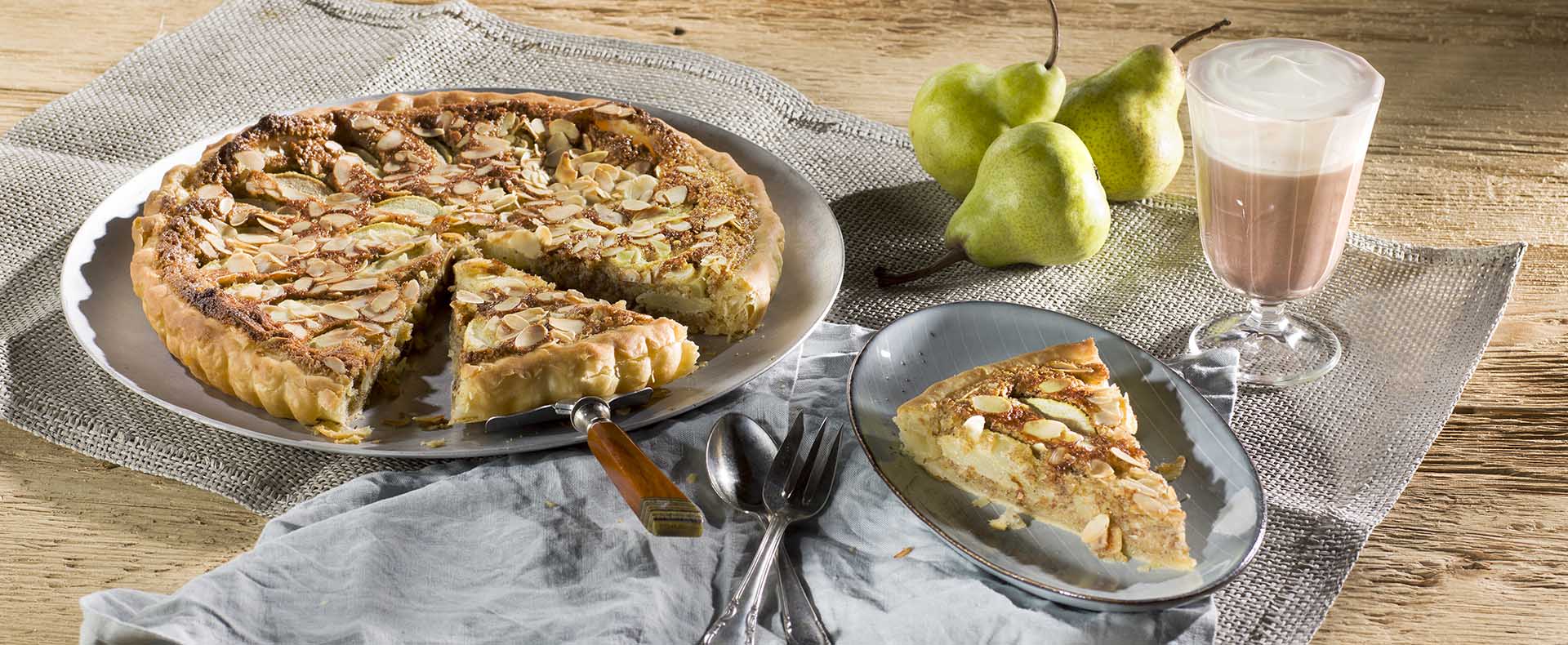 Blätterteig-Mandel-Tarte - Tante Fanny