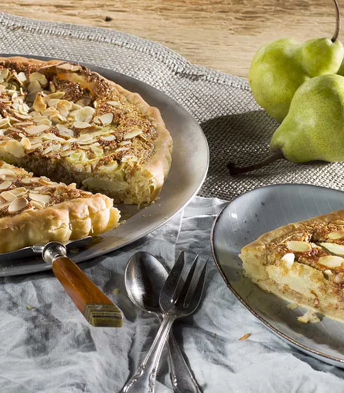 Blätterteig-Mandel-Tarte - Tante Fanny