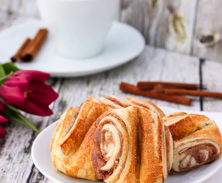 Rezept Franzbrötchen mit Marzipan Tante Fanny