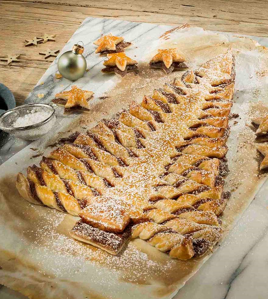 Rezept Blätterteig-Tannenbaum Tante Fanny
