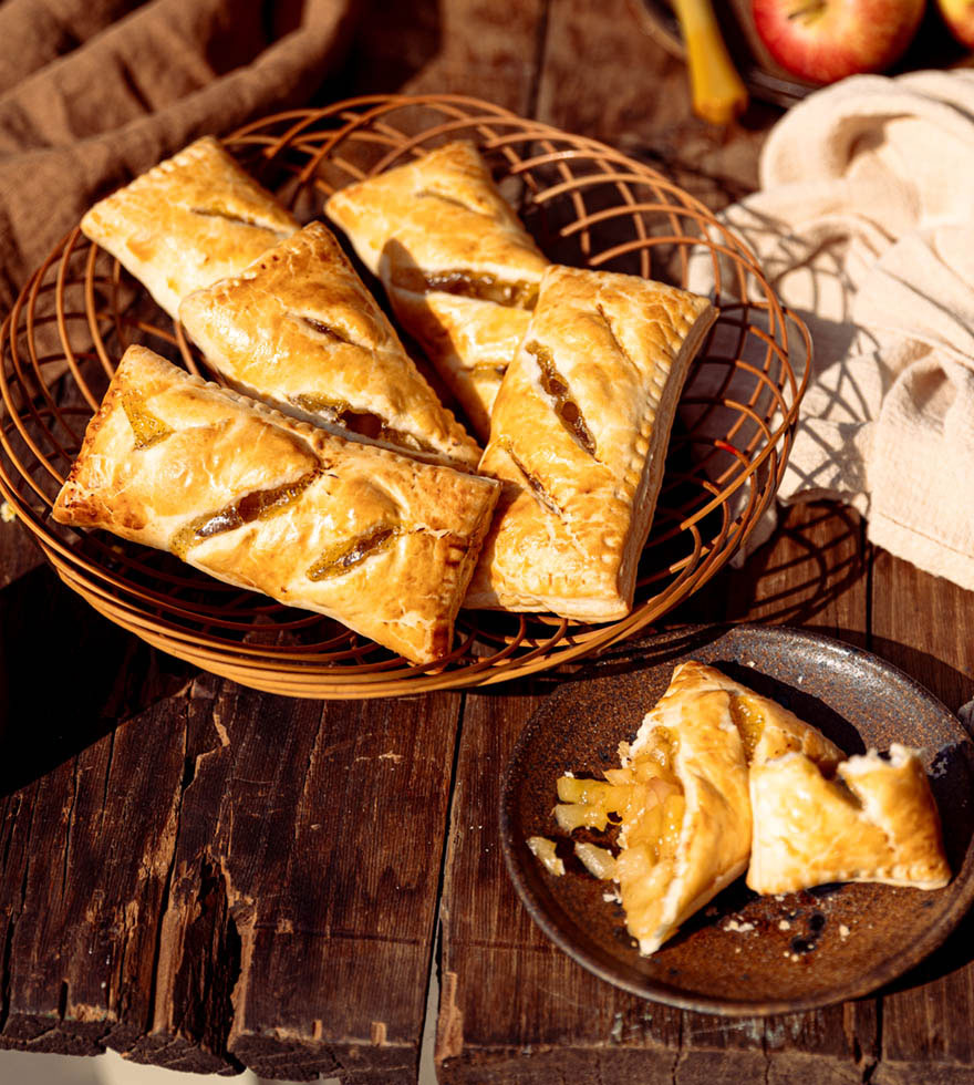Apfel-Taschen