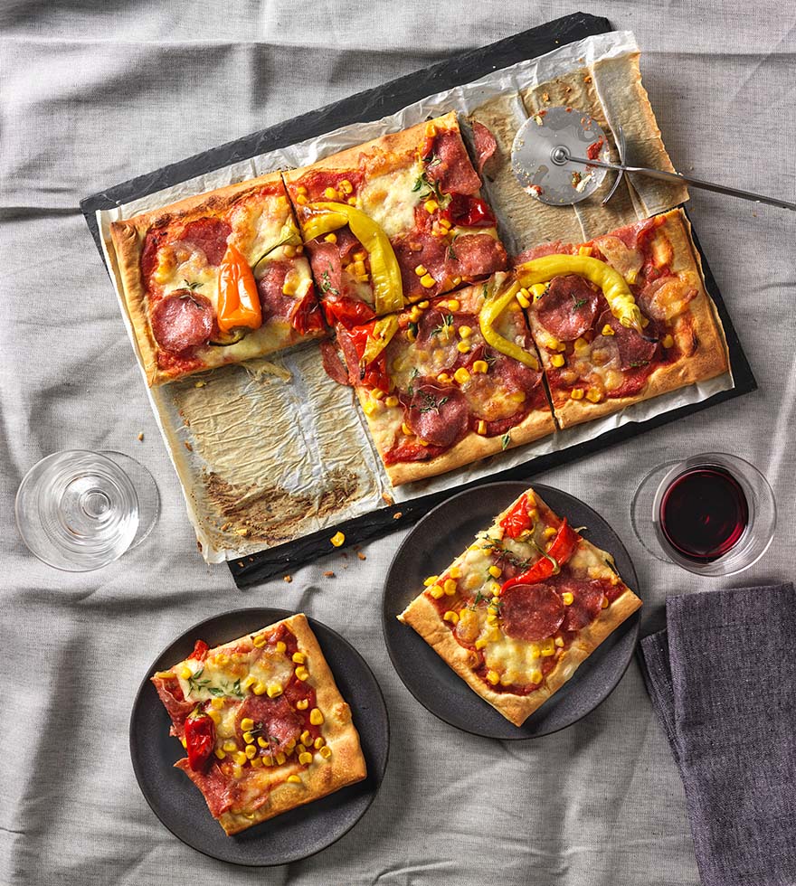 Pizza Diavolo - Rezept Tante Fanny