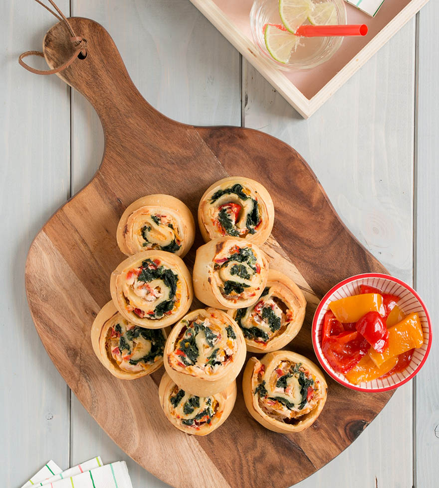 Rezept Vegetarische Pizzschnecken Tante Fanny