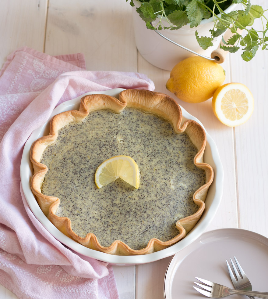 Rezept Zitronen- Mohn Tarte Tante Fanny