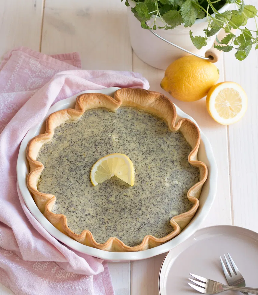 Rezept Zitronen- Mohn Tarte Tante Fanny