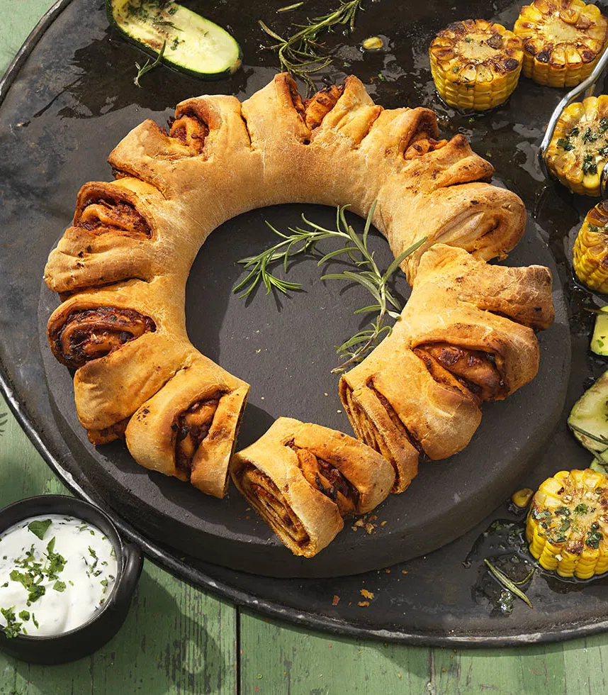 Pizzakranz mit Tomaten Rezept Tante Fanny