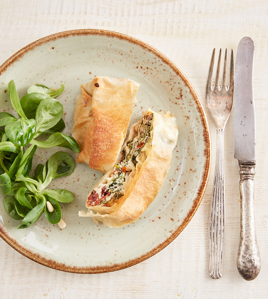 Salbei-Spinatstrudel Tante Fanny Rezept