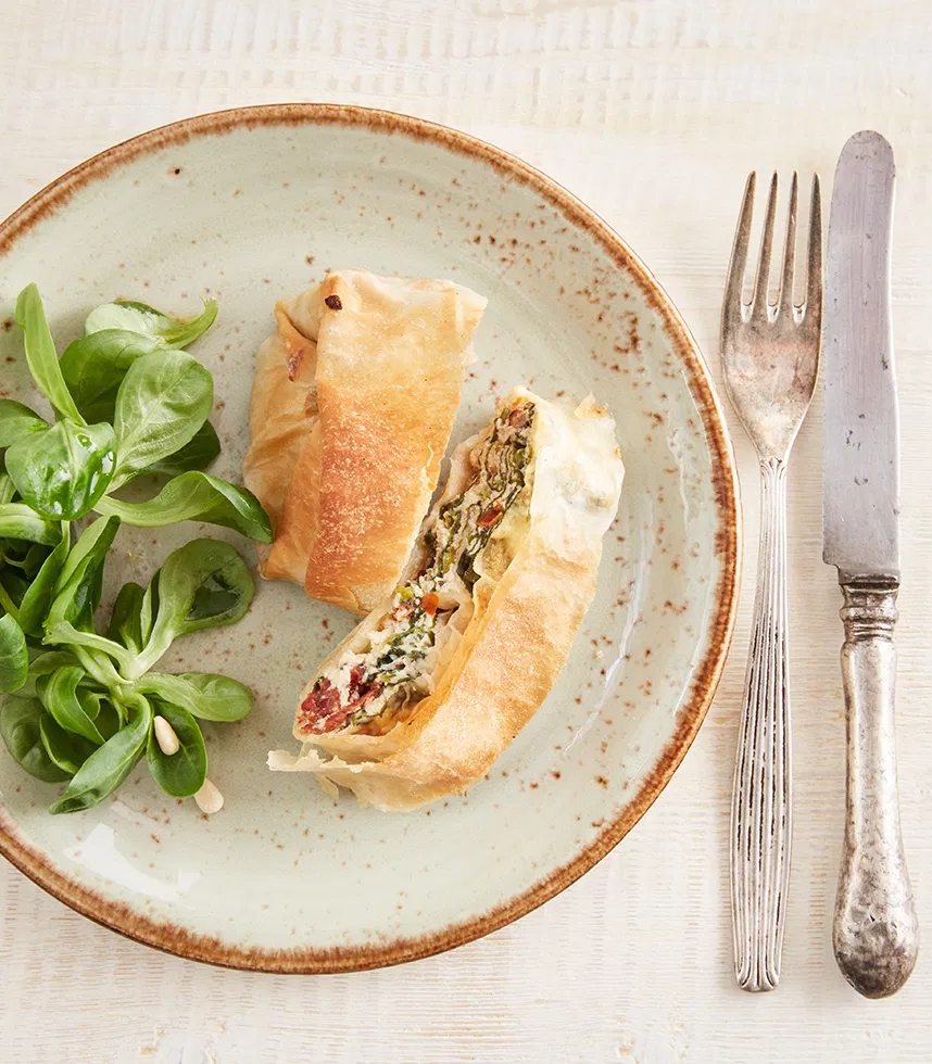 Salbei-Spinatstrudel Tante Fanny Rezept