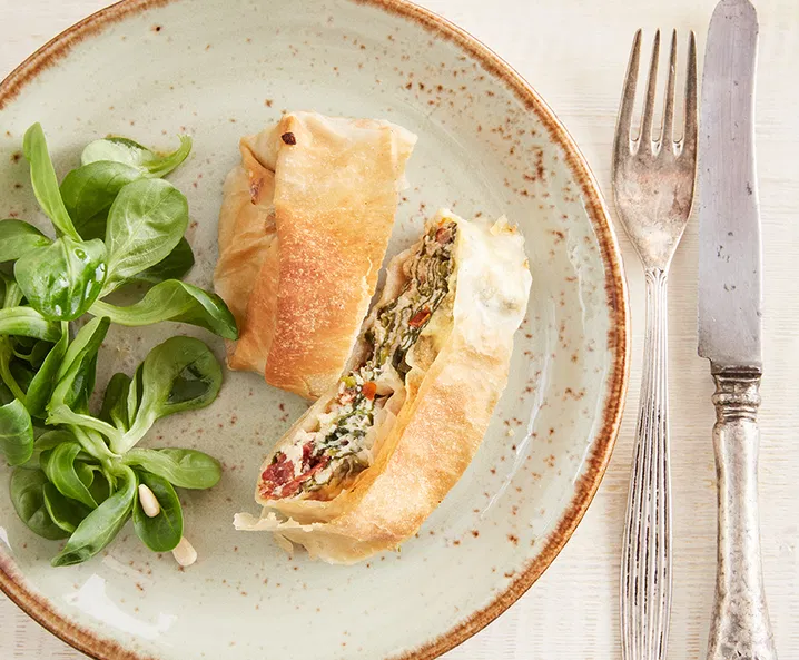 Salbei-Spinatstrudel Tante Fanny Rezept