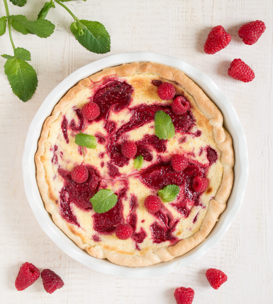 Himbeer-Mascarpone Tarte - Tante Fanny