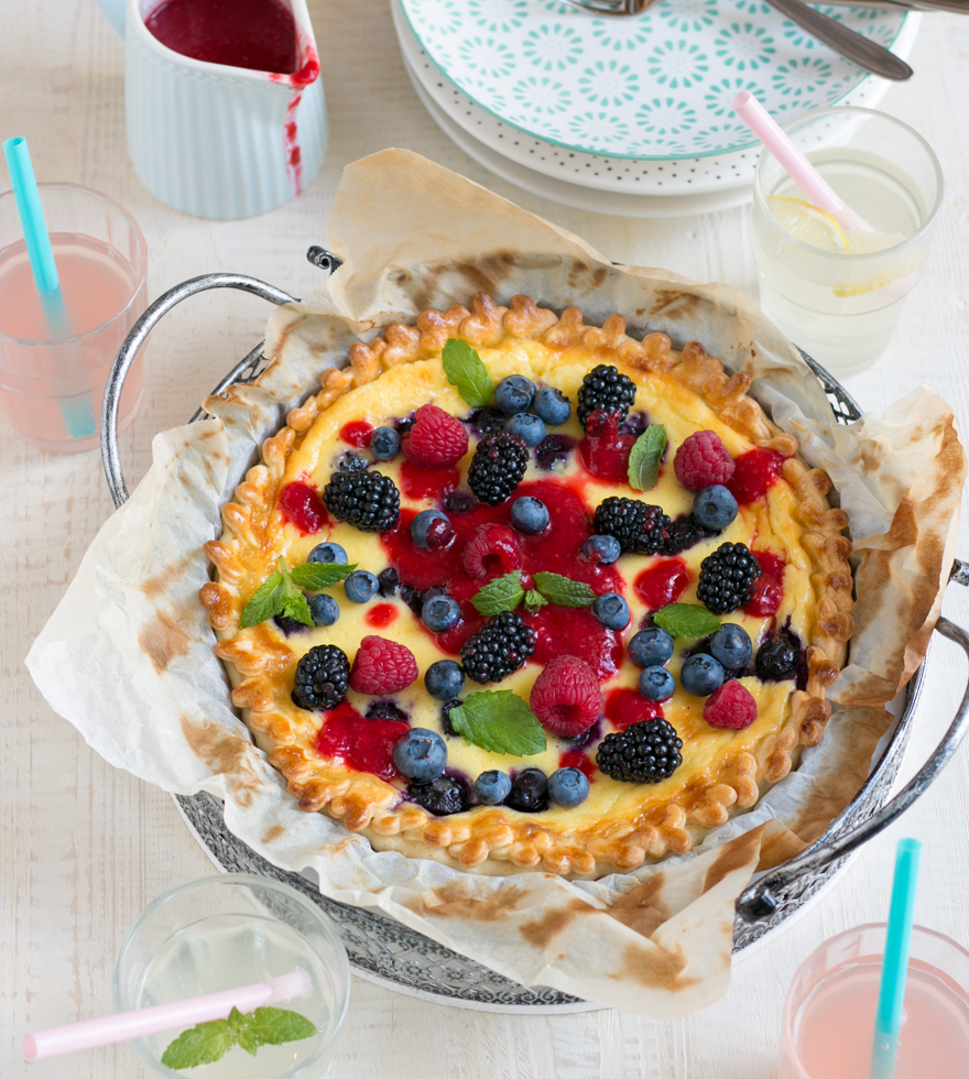 Süße Tarte mit Beeren - Tante Fanny