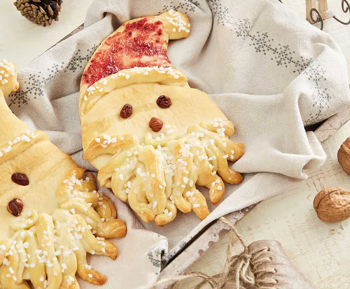 Süßer Nikolaus Germteig - Hefe-Nikolaus backen