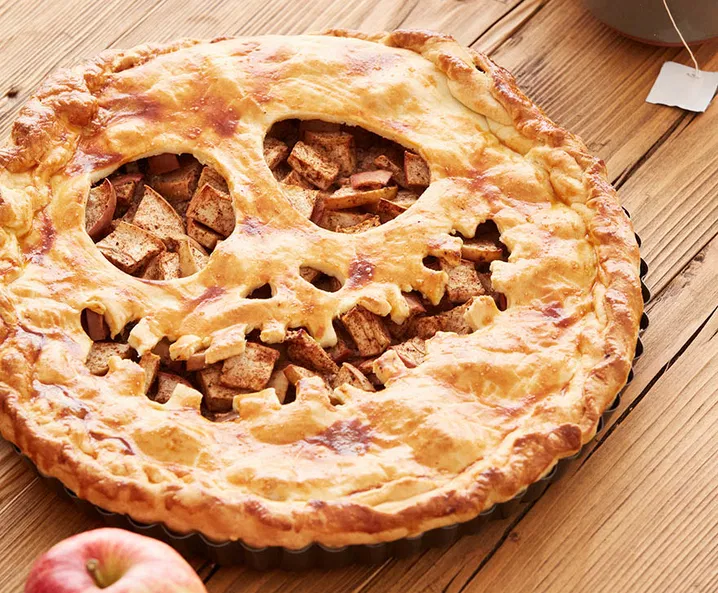 Halloween-Tarte - gruseliges Halloween Rezept