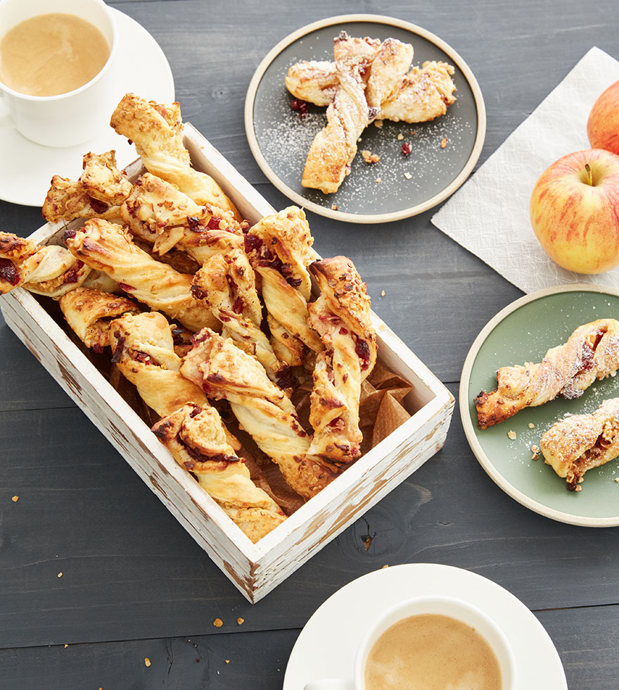 Vegane Apfel-Hafer-Stangerl - Rezept