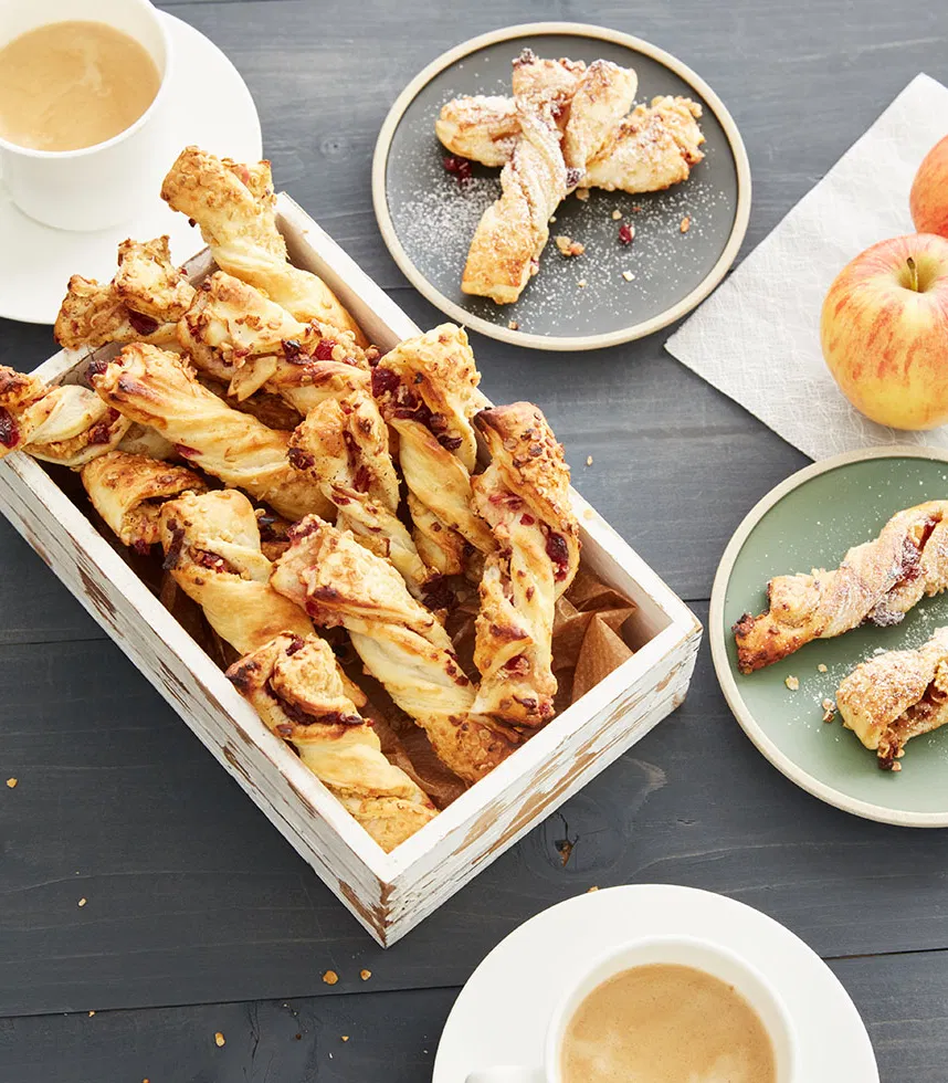 Vegane Apfel-Hafer-Stangerl - Rezept