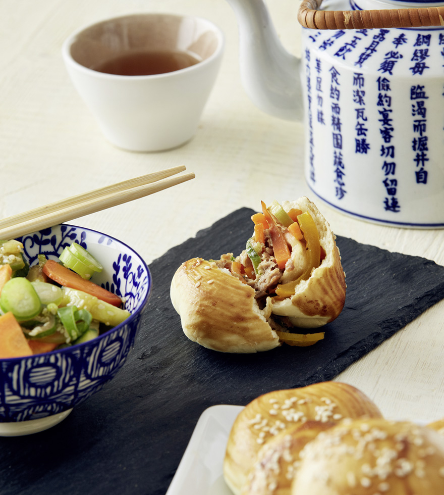 Chinesische Bao Buns - Tante Fanny