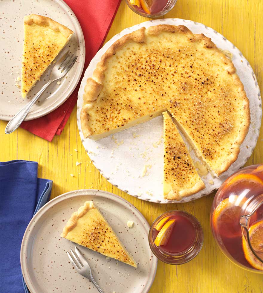 Crema Catalana Tarte - spanische Nachspeise
