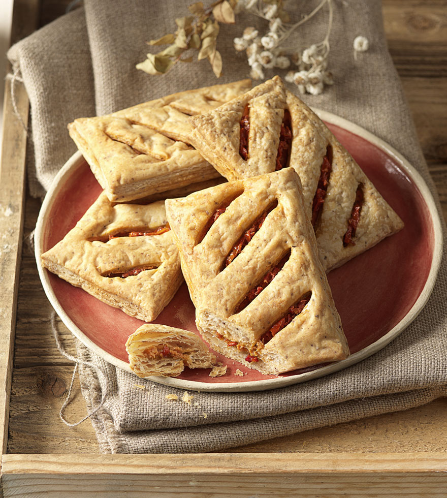 Vegane Pestotaschen - einfaches Rezept
