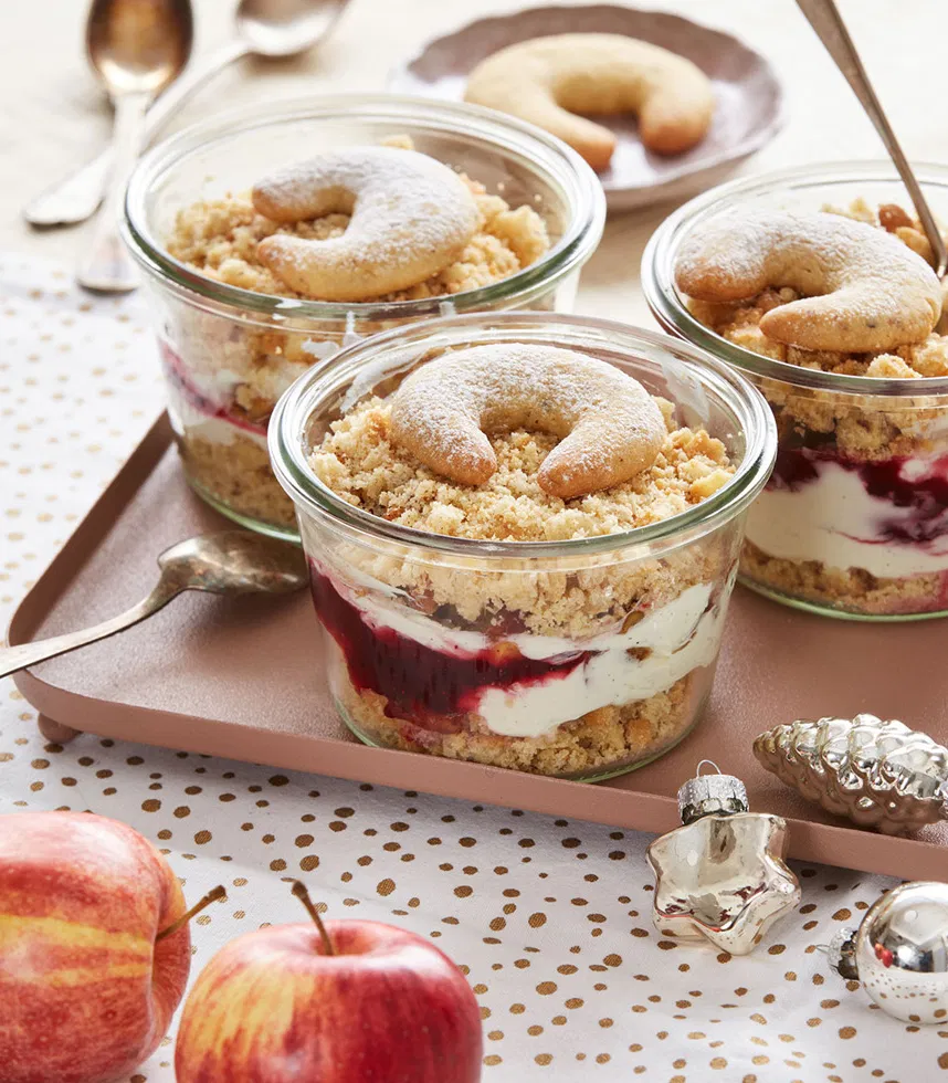 Vanillekipferl-Crumble