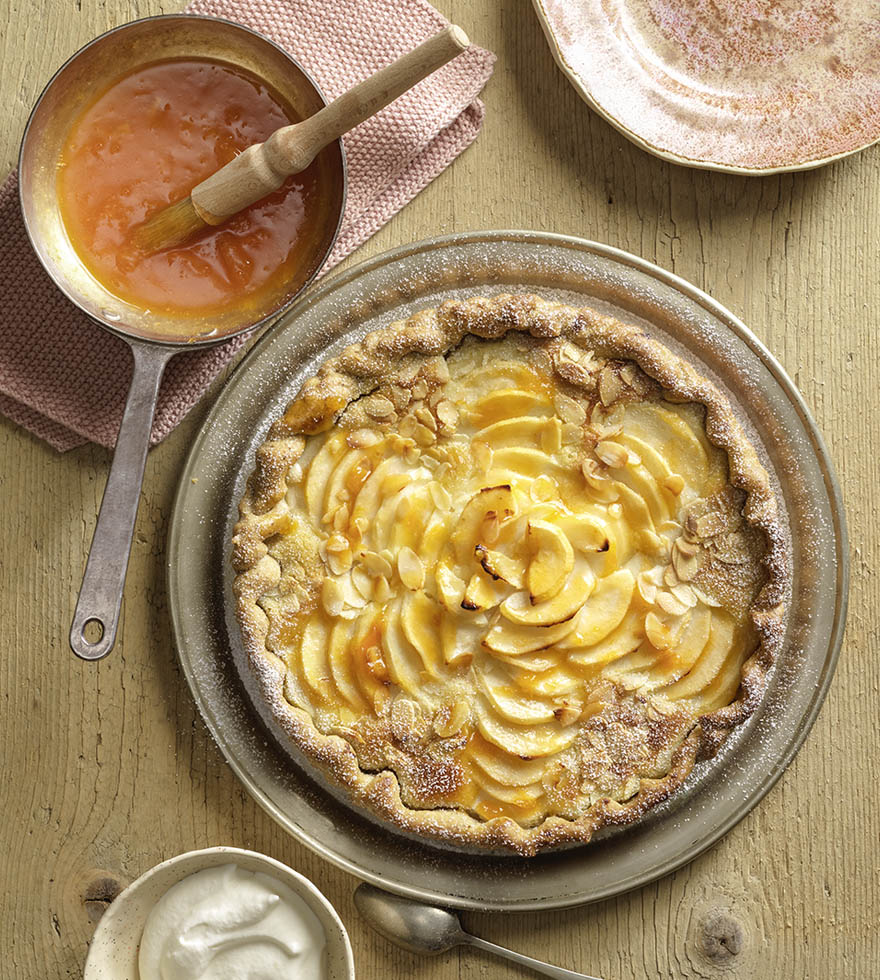 Tarte Bourdaloue mit Birnen