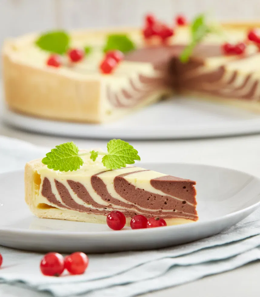 Zebra-Cheesecake Rezept