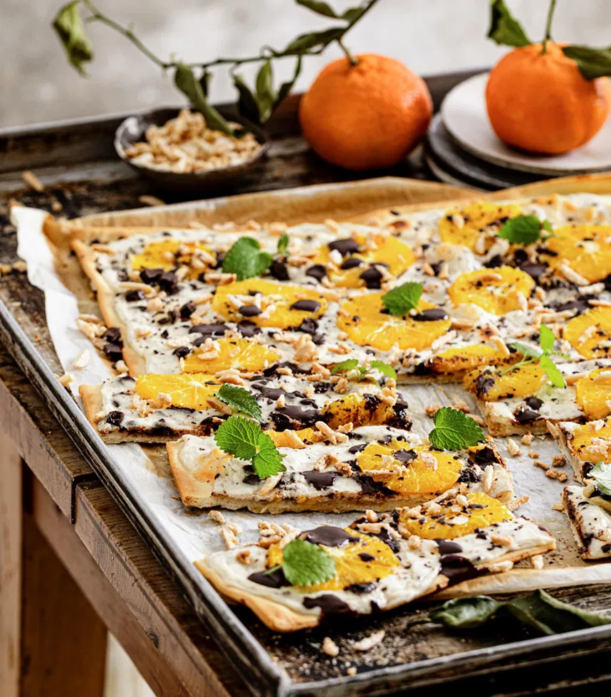 Flammkuchen Orange-Zartbitter
