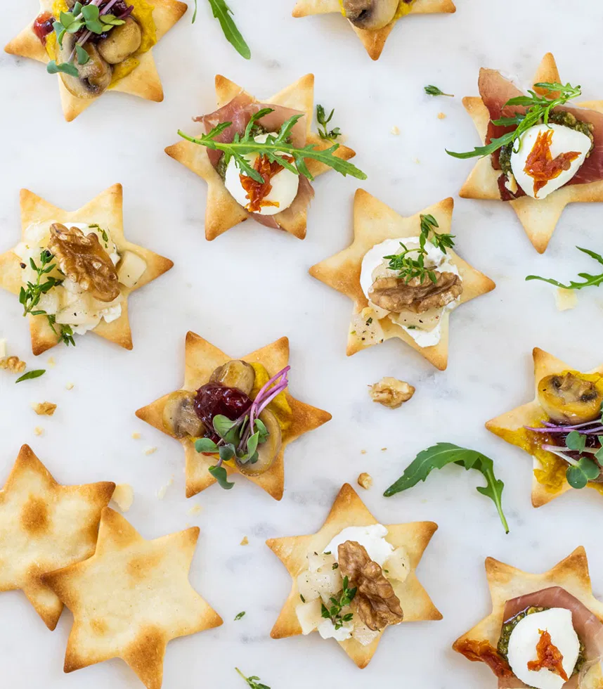 Flammkuchen Crostini