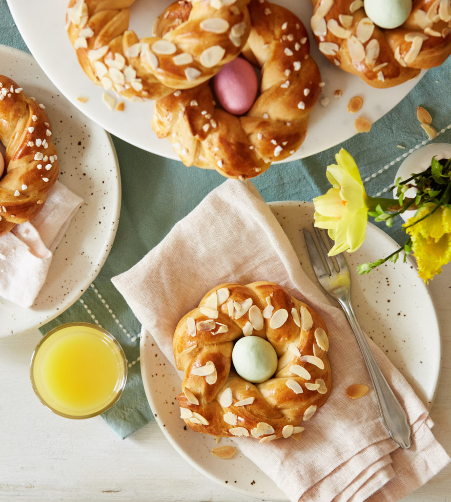 Oster-Kränzchen backen - Tante Fanny