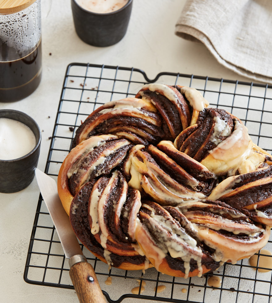 Schoko-Kaffee-Babka