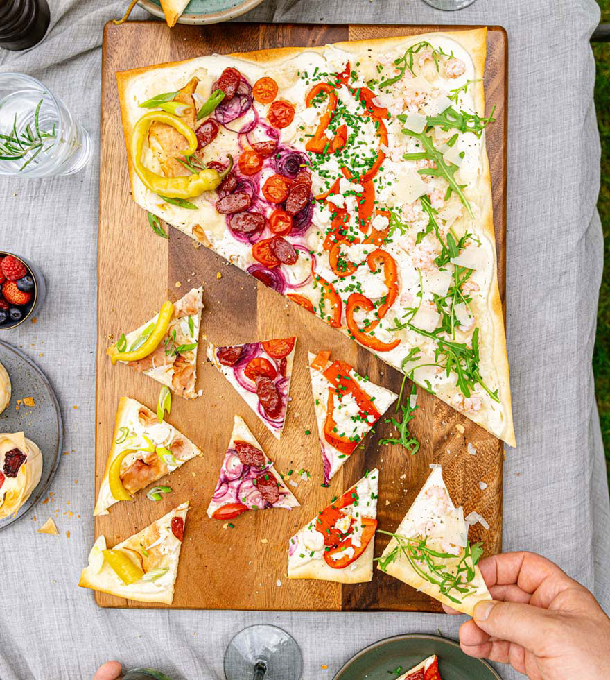 XXL Party Flammkuchen