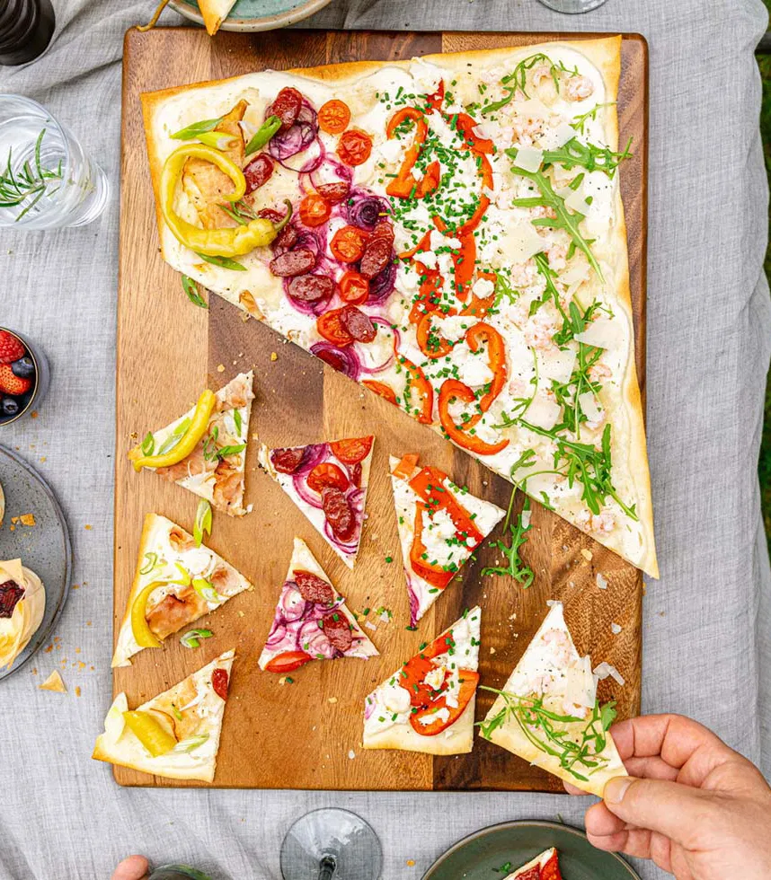 XXL Party Flammkuchen